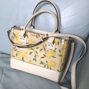 Kate Spade Lemon Cream Purse